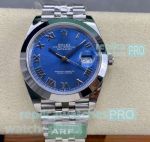 AR Factory Replica Rolex Datejust II Man 41MM Blue Dial And Rome Markers Watch